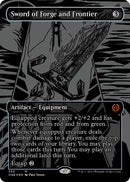 Sword of Forge and Frontier (Oil Slick Raised Foil) [Phyrexia: All Will Be One]
