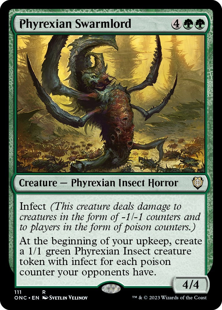 Phyrexian Swarmlord [Phyrexia: All Will Be One Commander]