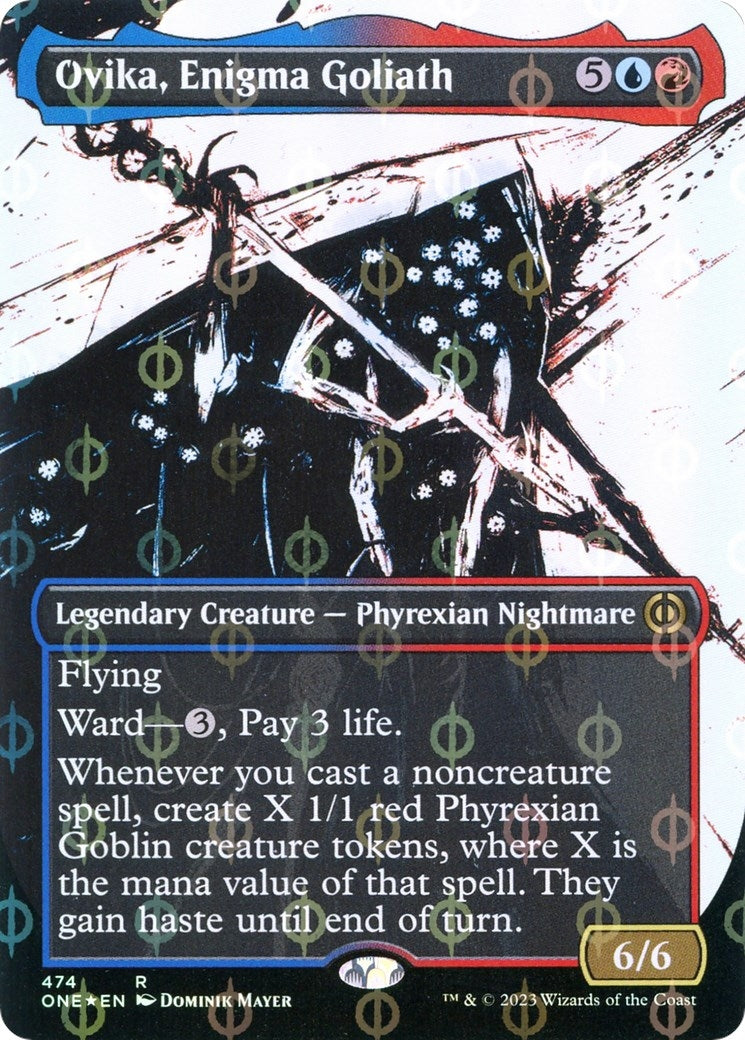 Ovika Enigma Goliath Showcase Step and Compleat Foil (474) [ONE]
