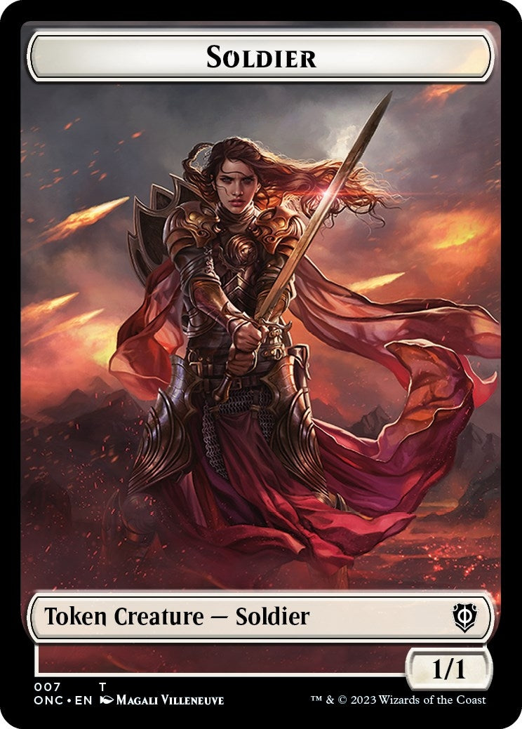 Soldier 007 Angel 002 Double sided Token [ONC]
