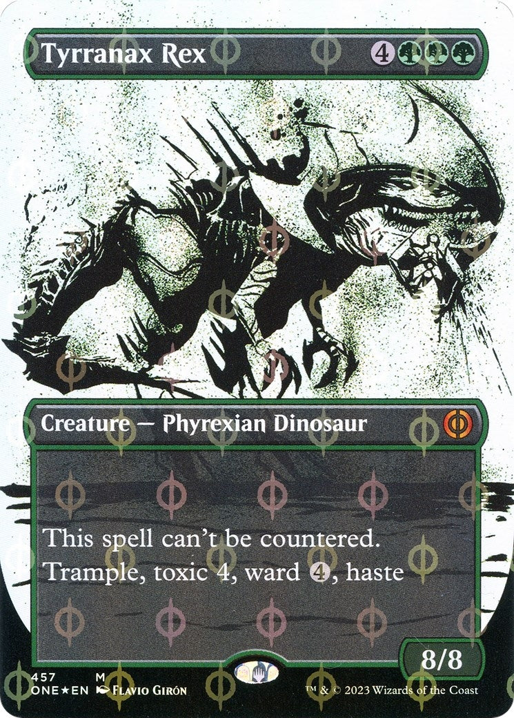 Tyrranax Rex Showcase Step and Compleat Foil (457) [ONE]