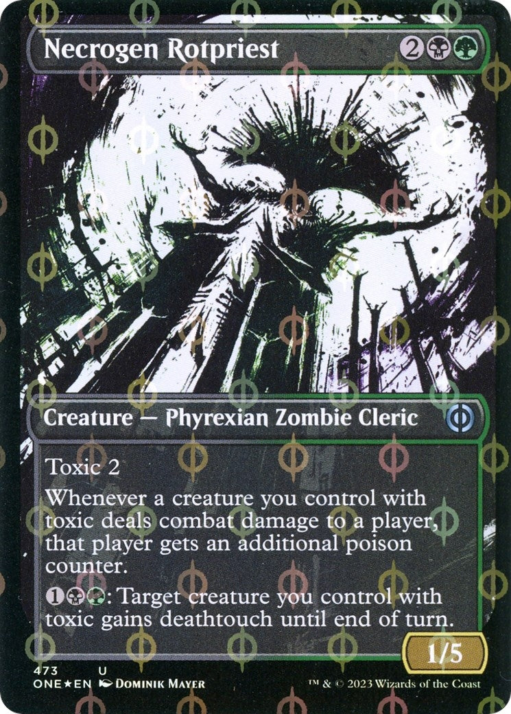 Necrogen Rotpriest Showcase Step and Compleat Foil (473) [ONE]
