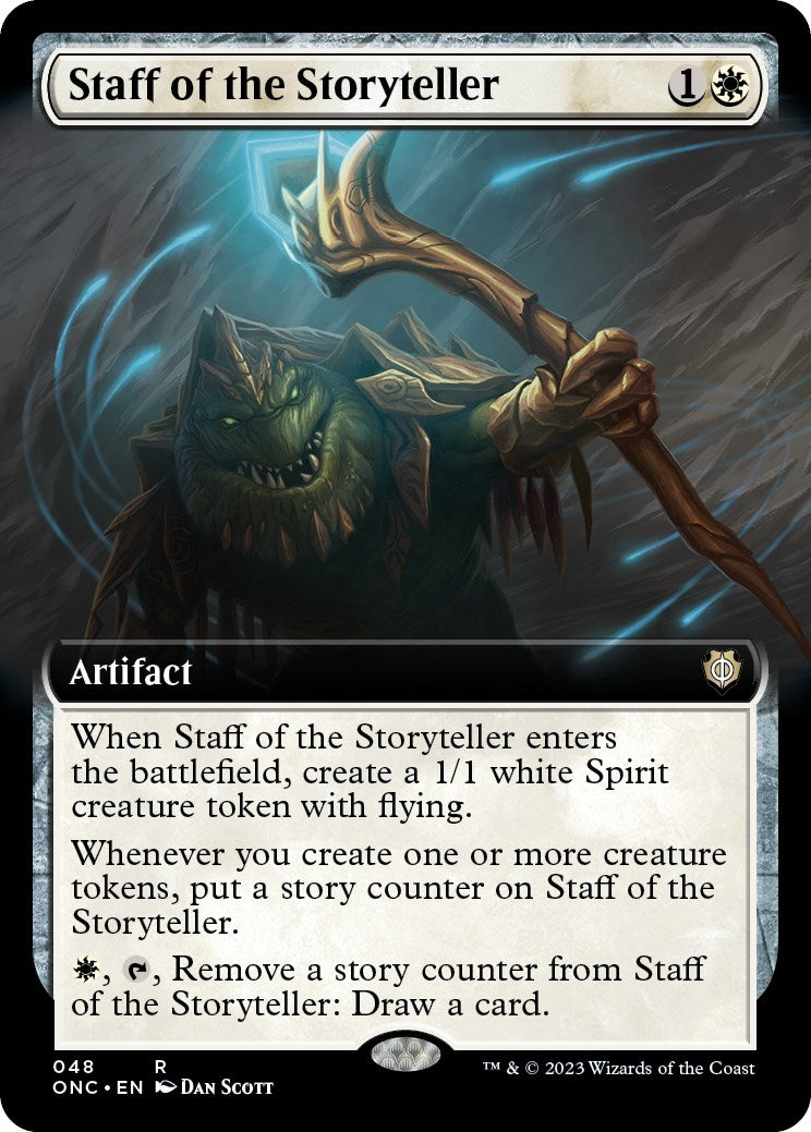 Staff of the Storyteller Extended Art (48) [ONC]