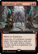 Goldwardens' Gambit (Extended Art) [Phyrexia: All Will Be One Commander]