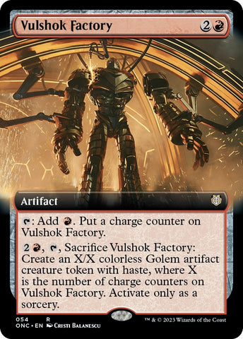 Vulshok Factory (Extended Art) [Phyrexia: All Will Be One Commander]