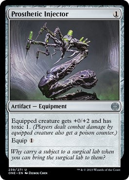 Prosthetic Injector [Phyrexia: All Will Be One]