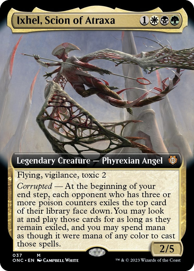 Ixhel Scion of Atraxa Extended Art (37) [ONC]