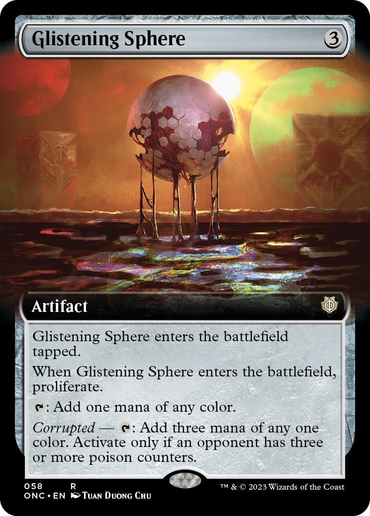 Glistening Sphere Extended Art (58) [ONC]