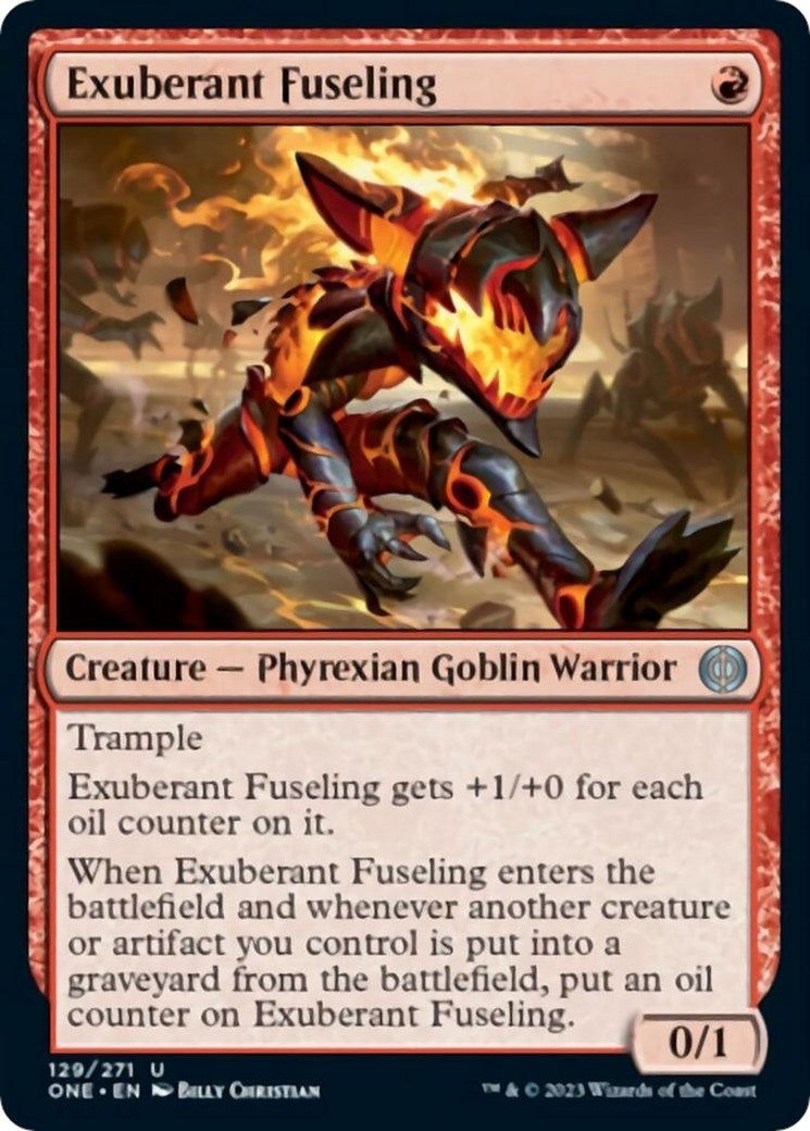 Exuberant Fuseling [Phyrexia: All Will Be One]