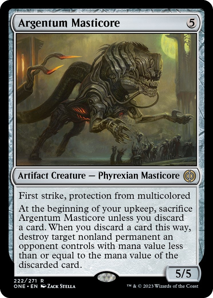 Argentum Masticore [Phyrexia: All Will Be One]