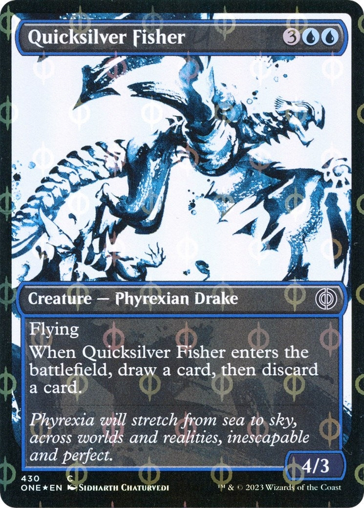 Quicksilver Fisher Showcase Step and Compleat Foil (430) [ONE]