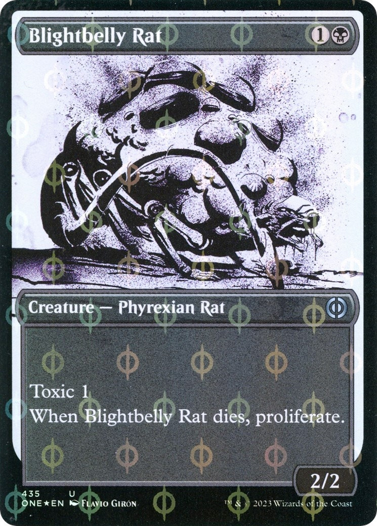 Blightbelly Rat Showcase Step and Compleat Foil (435) [ONE]