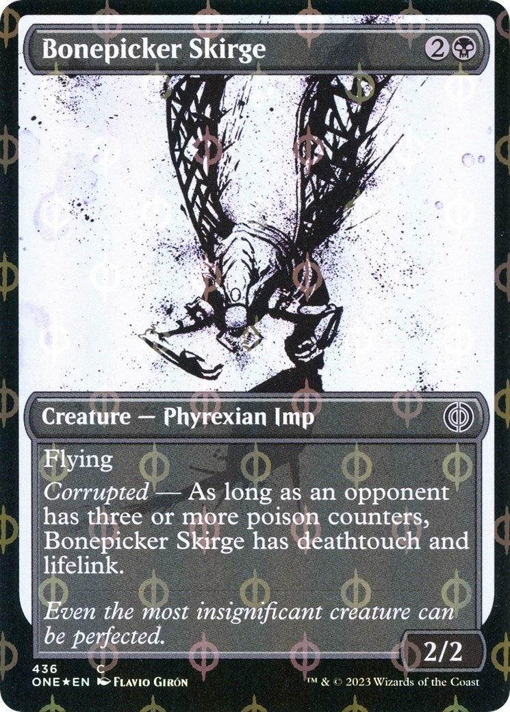 Bonepicker Skirge Showcase Step and Compleat Foil (436) [ONE]