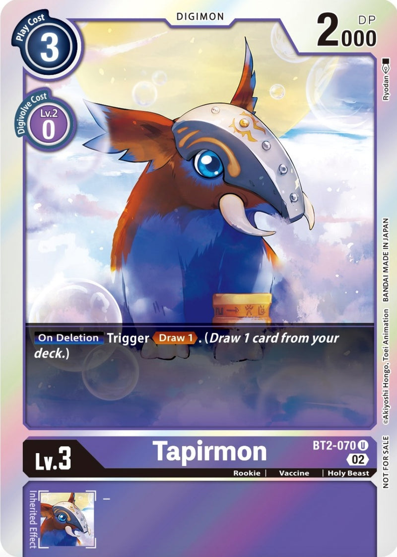 Image for Tapirmon (Official Tournament Pack Vol.8) [Release Special Booster]