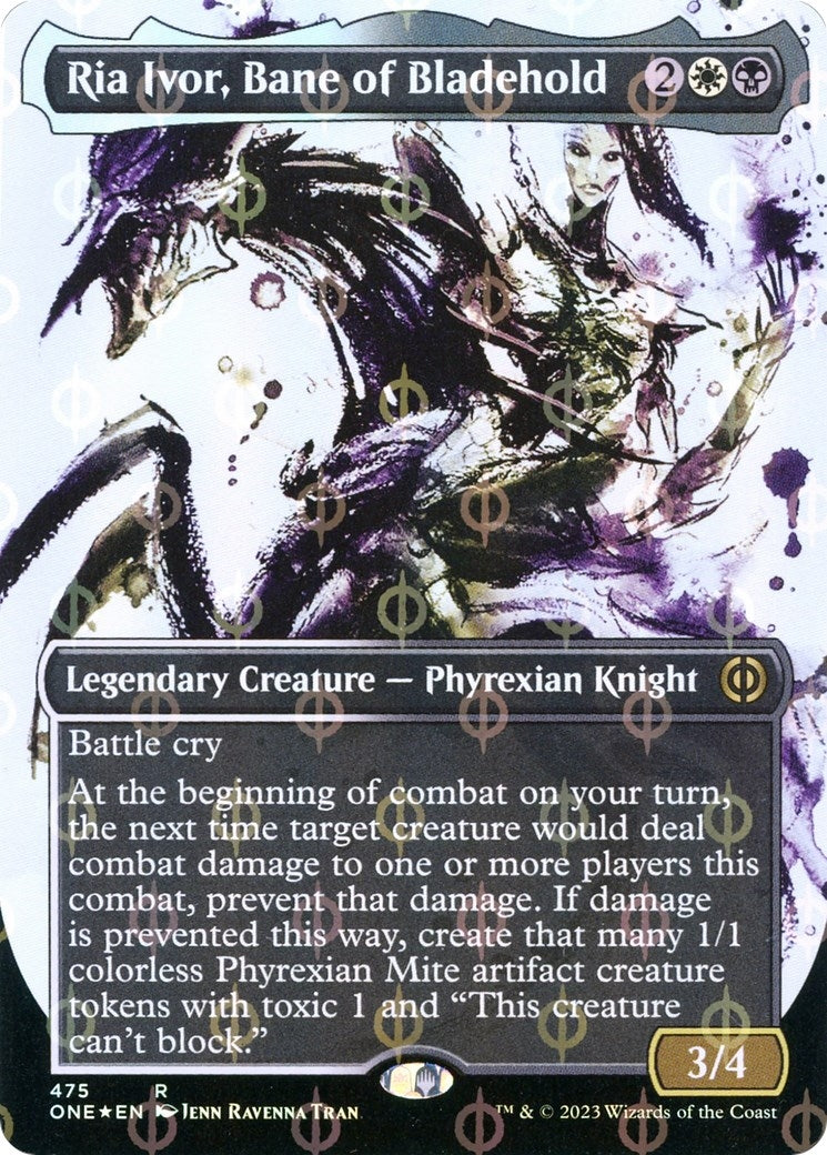 Ria Ivor Bane of Bladehold Showcase Step and Compleat Foil (475) [ONE]