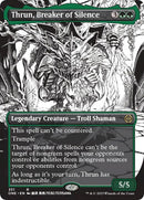 Thrun, Breaker of Silence (Borderless Manga) [Phyrexia: All Will Be One]