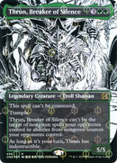Thrun Breaker of Silence Borderless Step and Compleat Foil (456) [ONE]