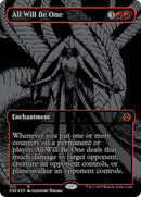 All Will Be One Oil Slick Raised Foil (352) [ONE]