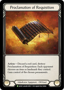 Image for Proclamation of Requisition - JDG003 [Flesh and Blood: Promo Cards]