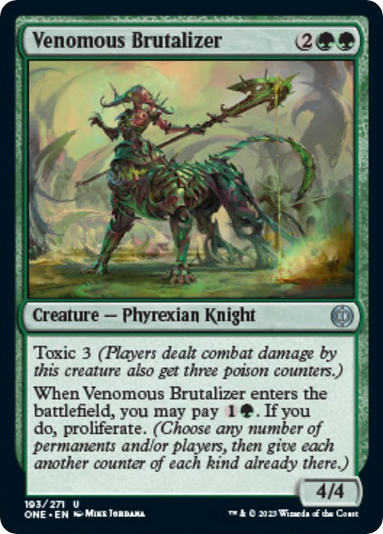 Venomous Brutalizer [Phyrexia: All Will Be One]