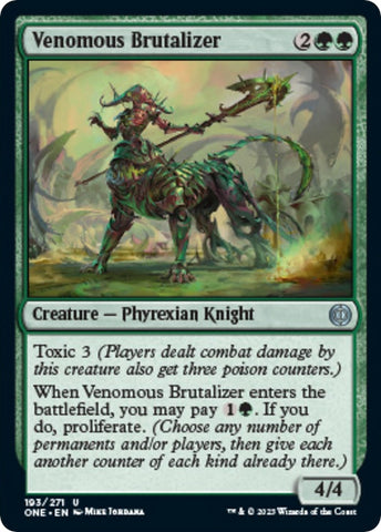 Venomous Brutalizer [Phyrexia: All Will Be One]