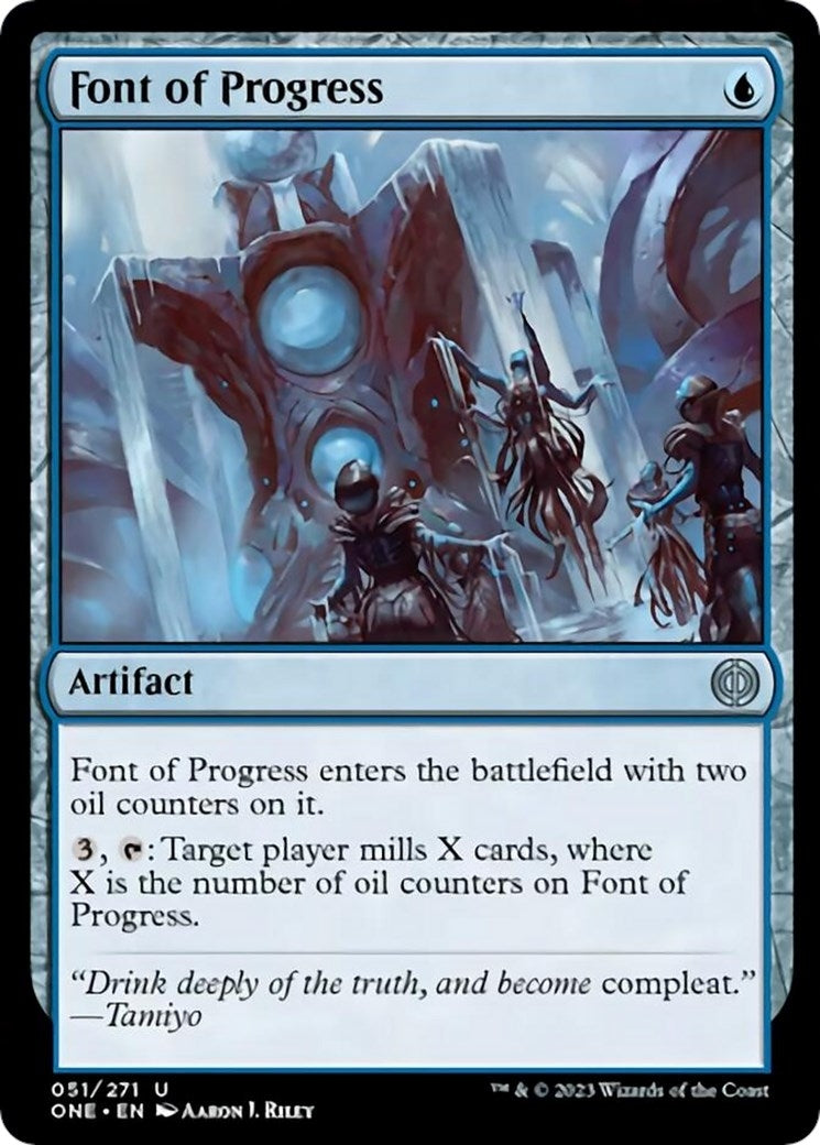 Font of Progress [Phyrexia: All Will Be One]