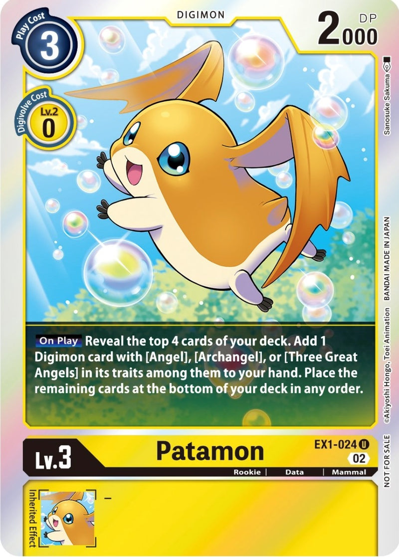 Image for Patamon (Official Tournament Pack Vol.8) [Classic Collection]