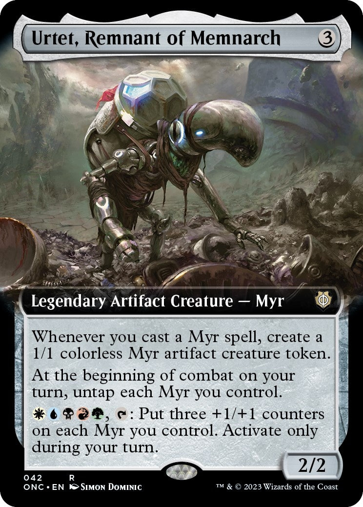 Urtet Remnant of Memnarch Extended Art (42) [ONC]