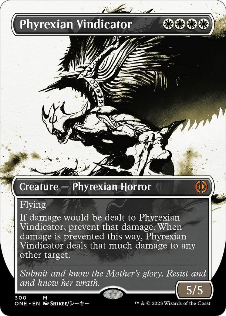 Phyrexian Vindicator Showcase (300) [ONE]