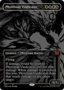 Phyrexian Vindicator Oil Slick Raised Foil (347) [ONE]