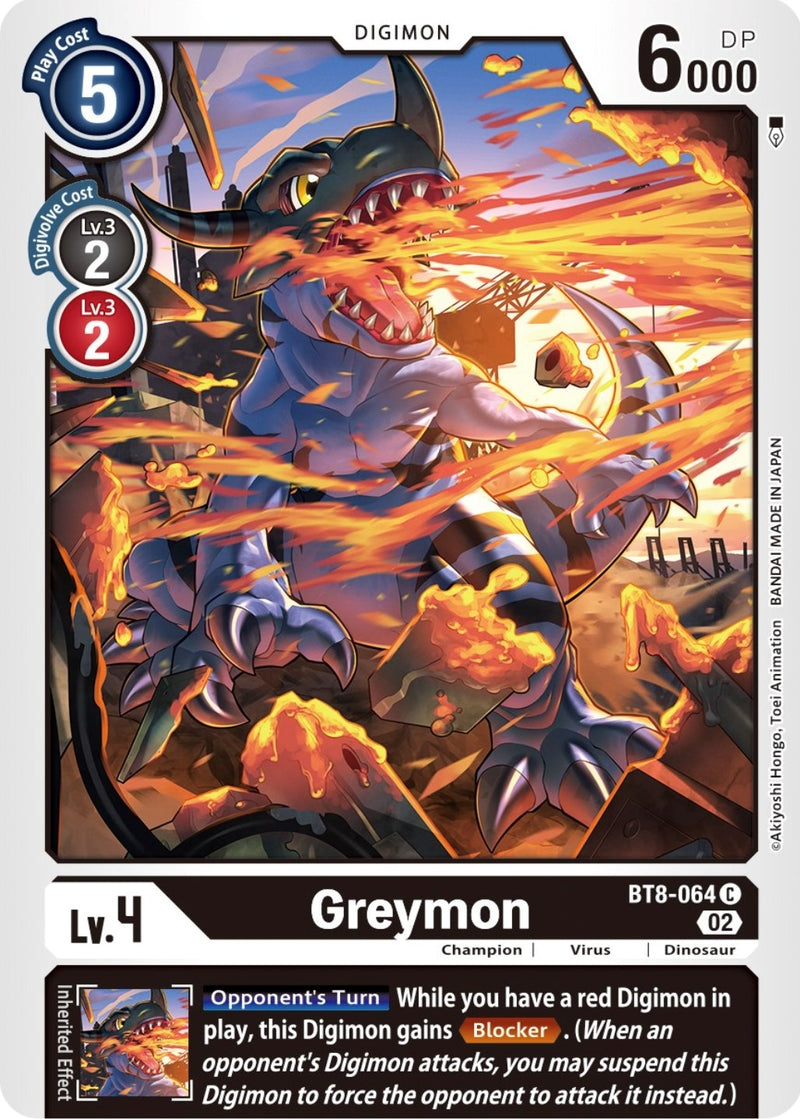 Image for Greymon (Winner Pack Dimensional Phase) [New Awakening]