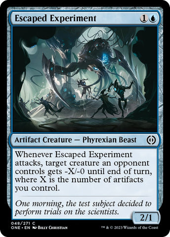 Escaped Experiment [Phyrexia: All Will Be One]