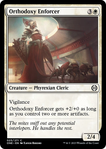 Orthodoxy Enforcer [Phyrexia: All Will Be One]