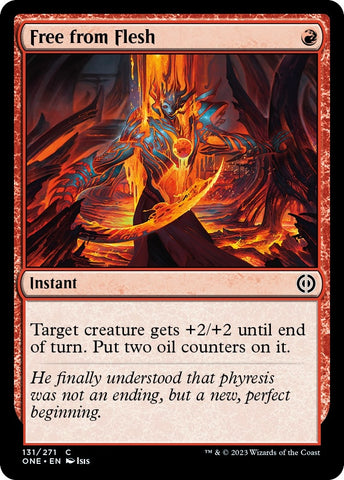 Free from Flesh [Phyrexia: All Will Be One]