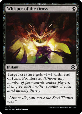 Whisper of the Dross [Phyrexia: All Will Be One]