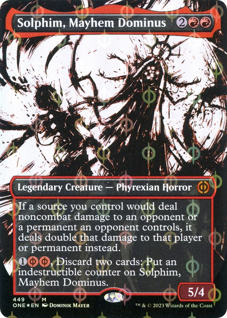 Solphim Mayhem Dominus Showcase Step and Compleat Foil (449) [ONE]