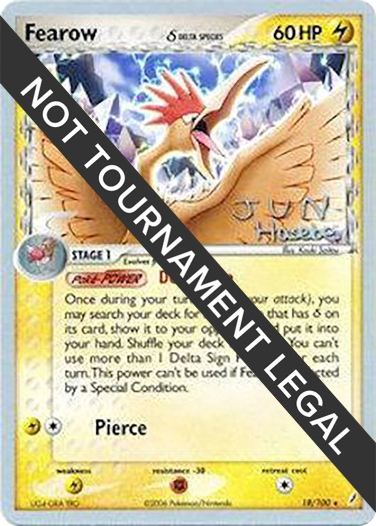 Fearow Delta Species 2007 Jun Hasebe (18/100) [WCD]