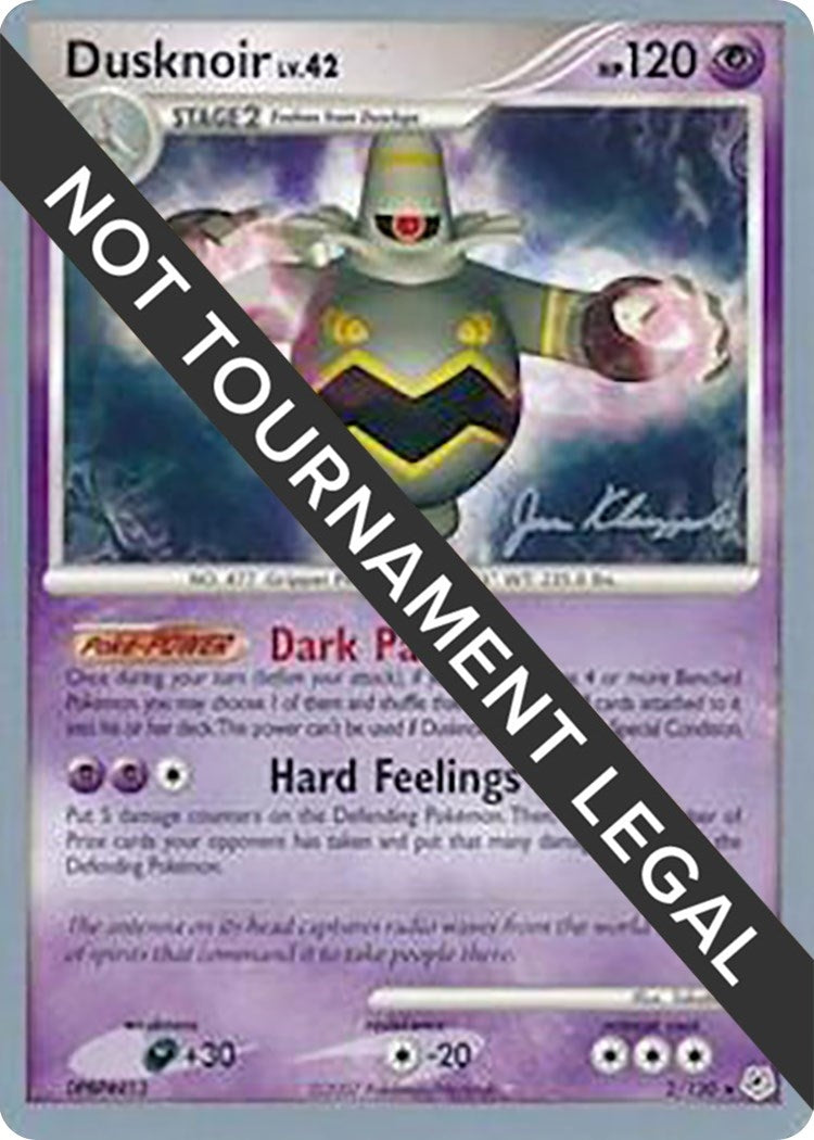 Dusknoir 2008 Jason Klaczynski (2/130) [WCD]