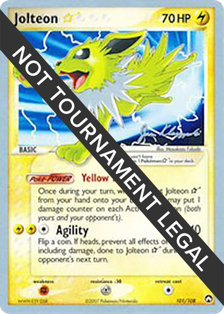 Jolteon Star 2008 Jason Klaczynski (101/108) [WCD]