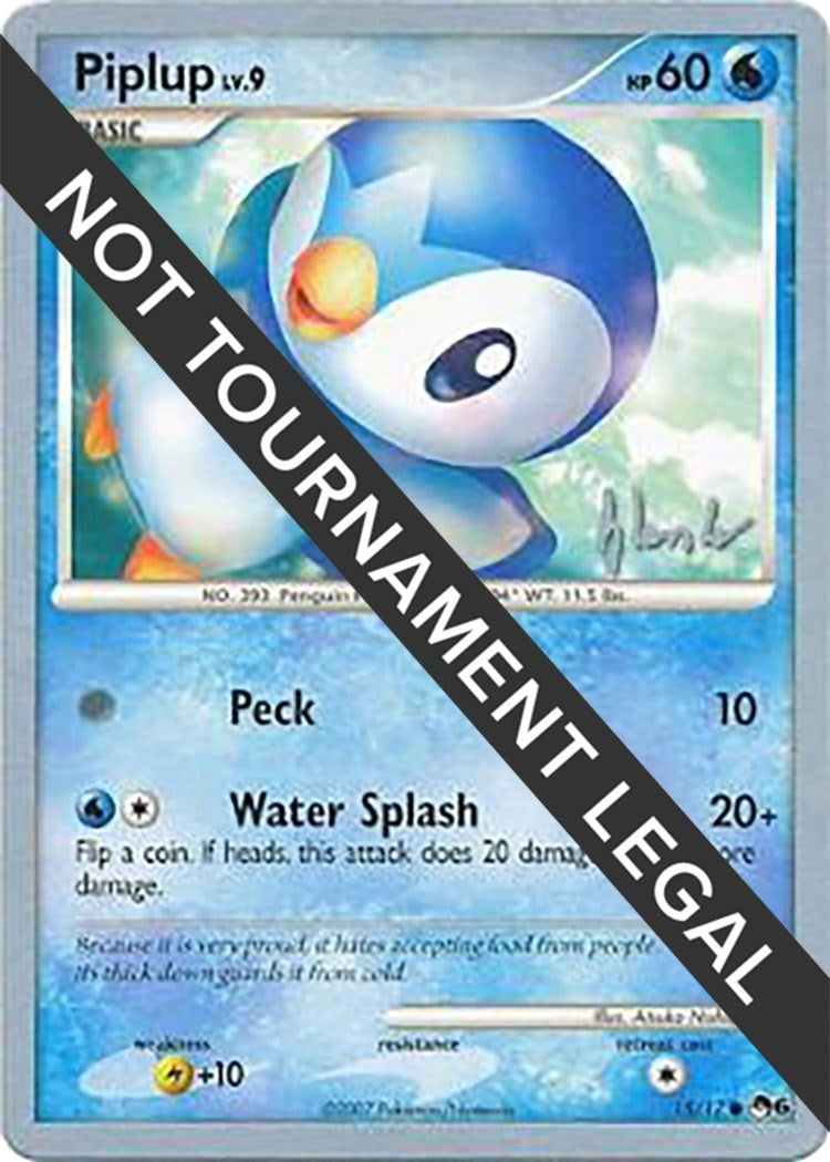 Piplup 15 2008 Dylan Lefavour (15/17) [WCD]
