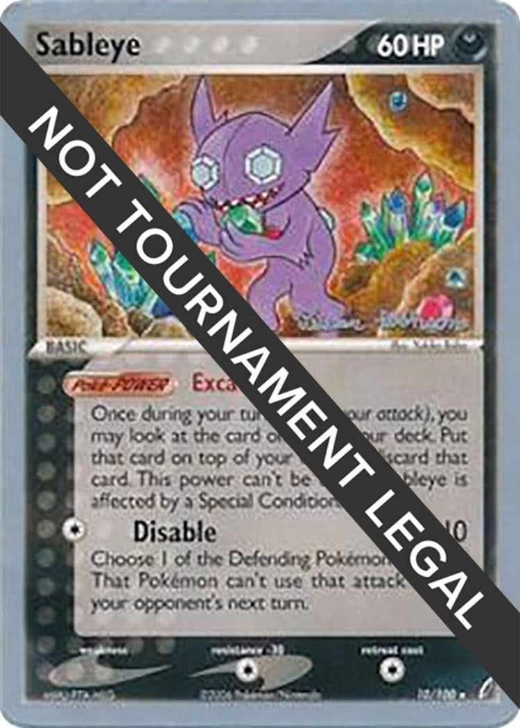 Sableye 2008 Tristan Robinson (10/100) [WCD]