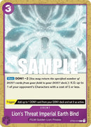 Lions Threat Imperial Earth Bind (ST05-016) [ST-05]