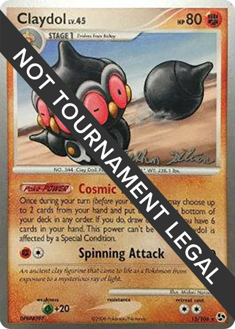 Claydol - 2009 (Stephen Silvestro) (15/106) (World Championship Decks)