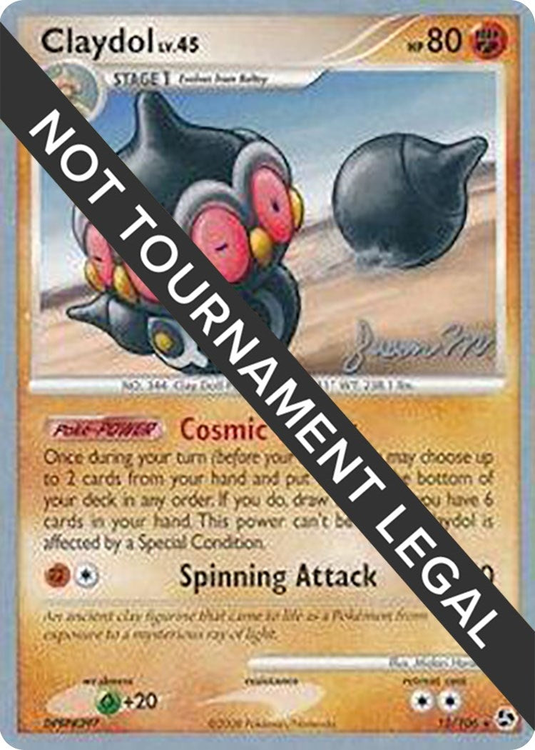 Claydol - 2009 (Jason Martinez) (15/106) (World Championship Decks)