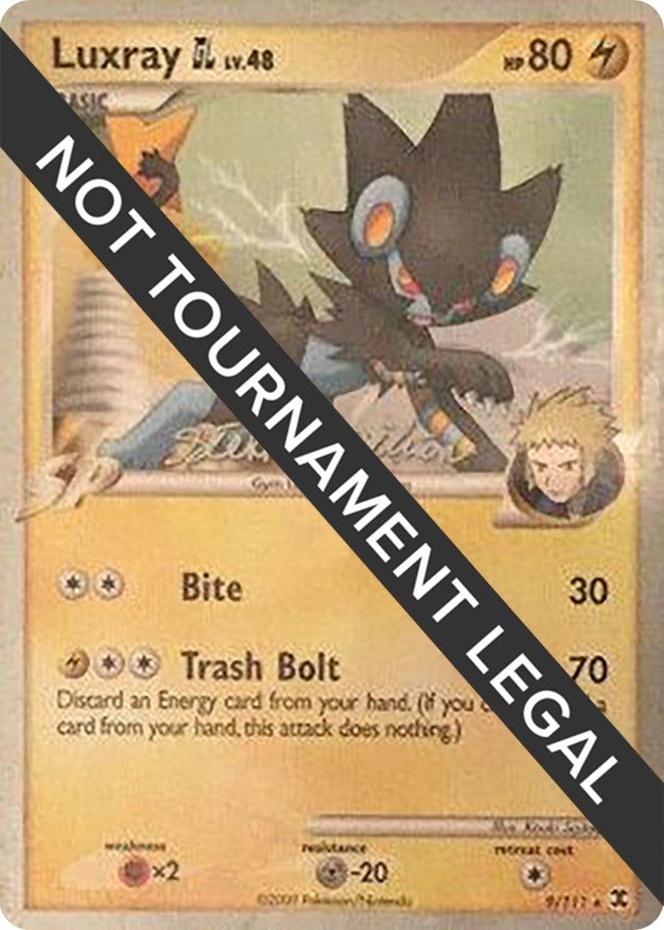 Luxray GL 2009 Stephen Silvestro (9/111) [WCD]