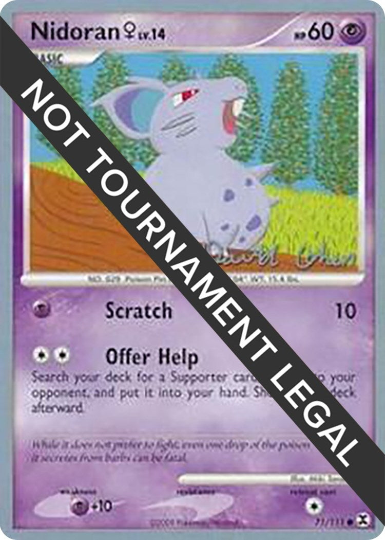 Nidoran F 2009 David Cohen (71/111) [WCD]