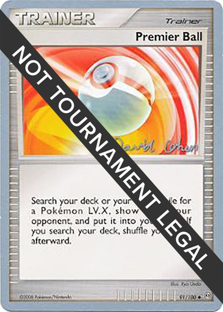 Premier Ball 2009 David Cohen (91/100) [WCD]