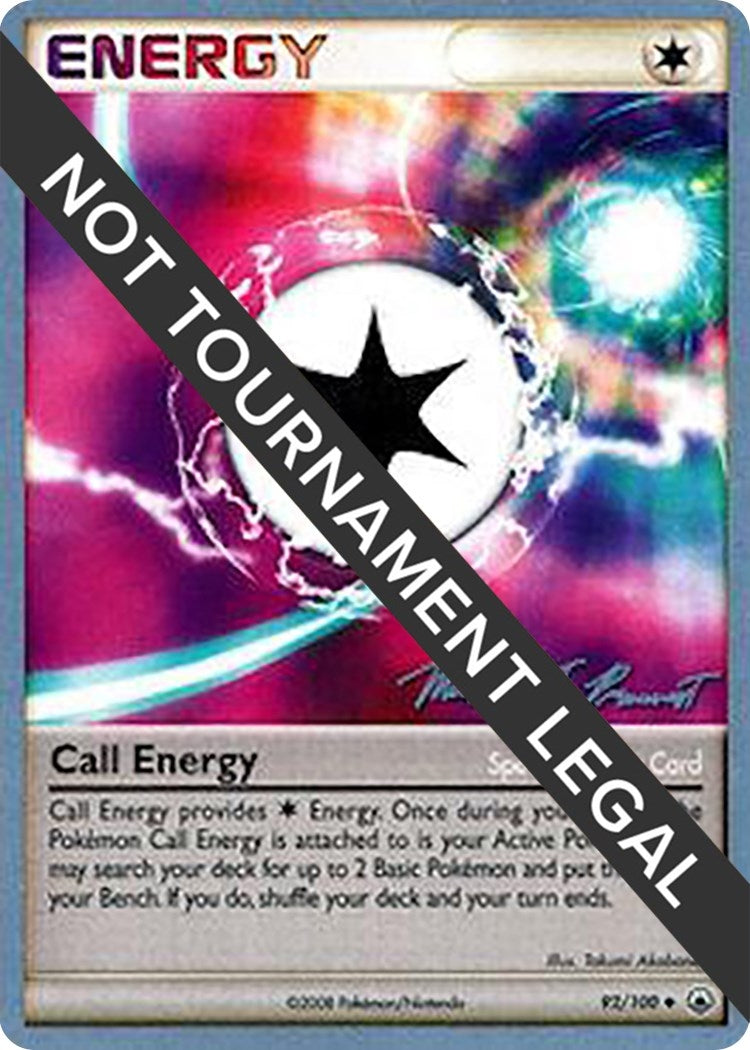 Call Energy 2010 Michael Pramawat (92/100) [WCD]