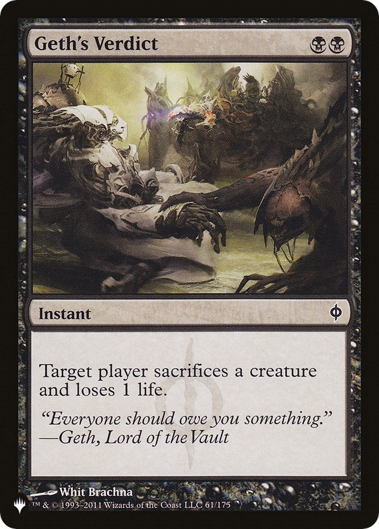 Geths Verdict (61) [LIST]