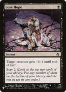 Lose Hope [The List]